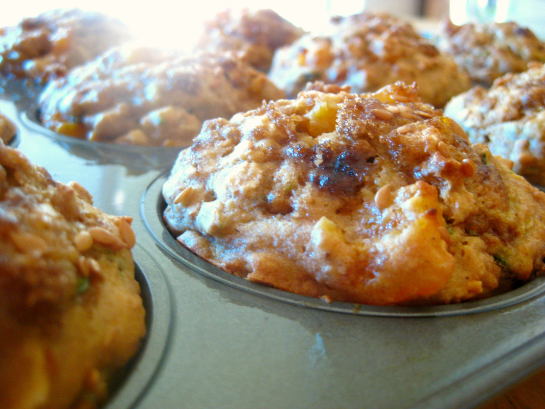 Apricot Zucchini Muffins